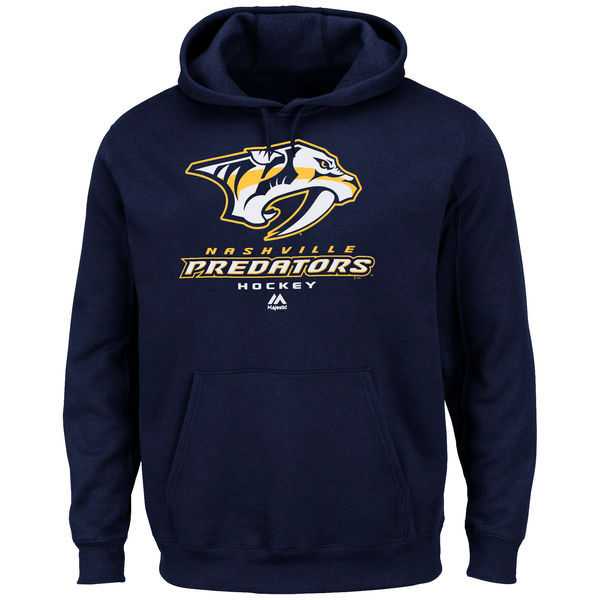 Men's Nashville Predators Majestic Critical Victory VIII Fleece Hoodie - Navy Blue,We sell and wholesale Men's Nashville Predators Majestic Critical Victory VIII Fleece Hoodie - Navy Blue on line form chian!